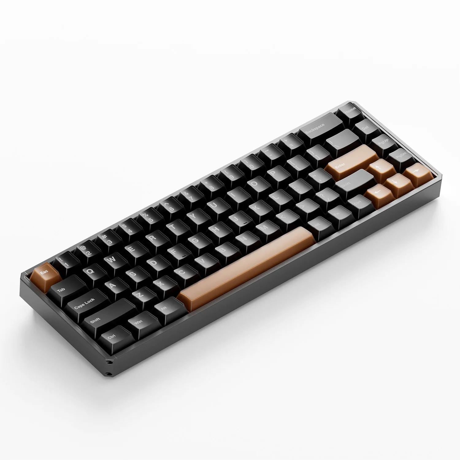 Akko MOD68 HE Tastatur Aluminium CNC 65% Magnetschalter Schnellauslöser 0,005mm 8K ARGB Gaming Anpassbare Mechanische Tastatur Gasket-Montage
