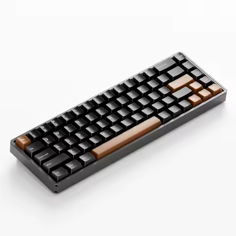 Teclado Mecânico Personalizado Akko MOD68 HE em Alumínio CNC 65% com Switch Magnético Rapid Trigger 0.005mm 8K ARGB para Jogos