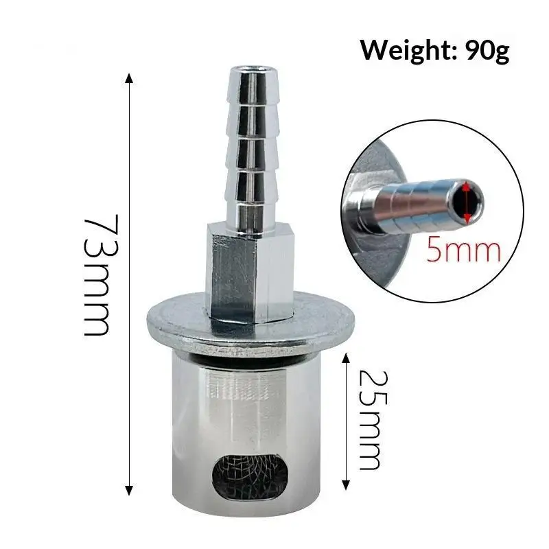 【CMO】Solid Materials Fuel Tank Vent Valve Steady Work Practical Part Replacement Accessory Easy Install Normal Air Circulation