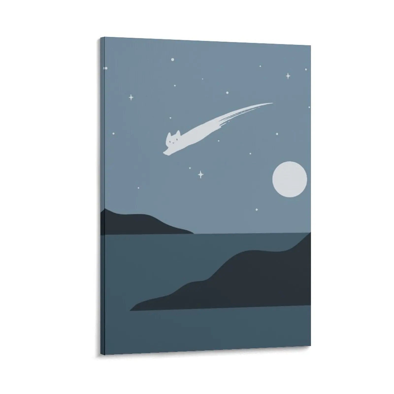 

Cat Landscape 43 Canvas Painting Wall posters aesthetic room decoration