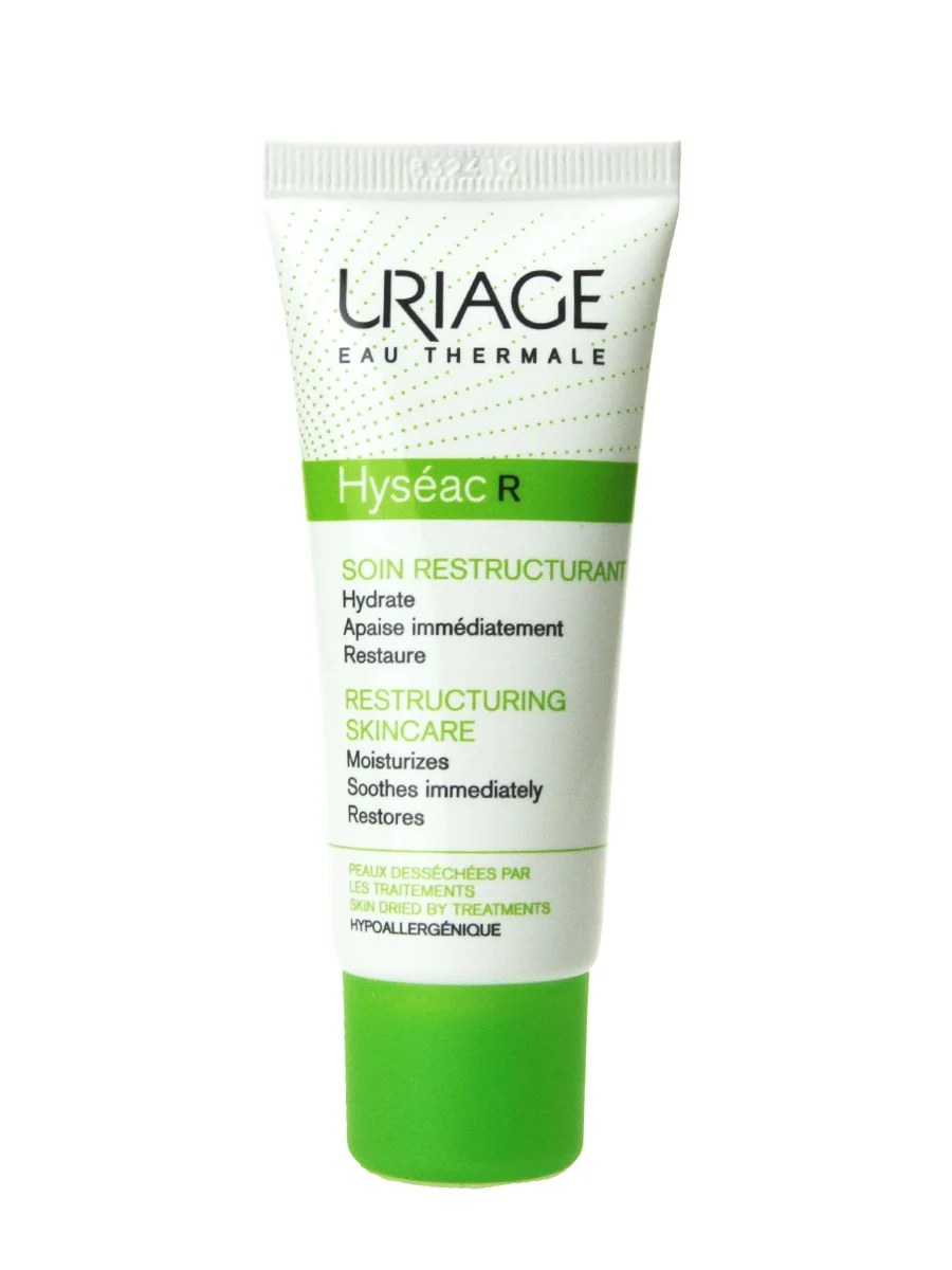 Uriage hyseac r care restructuring 40 ml-moisturizes, restores and softens your skin immediately.