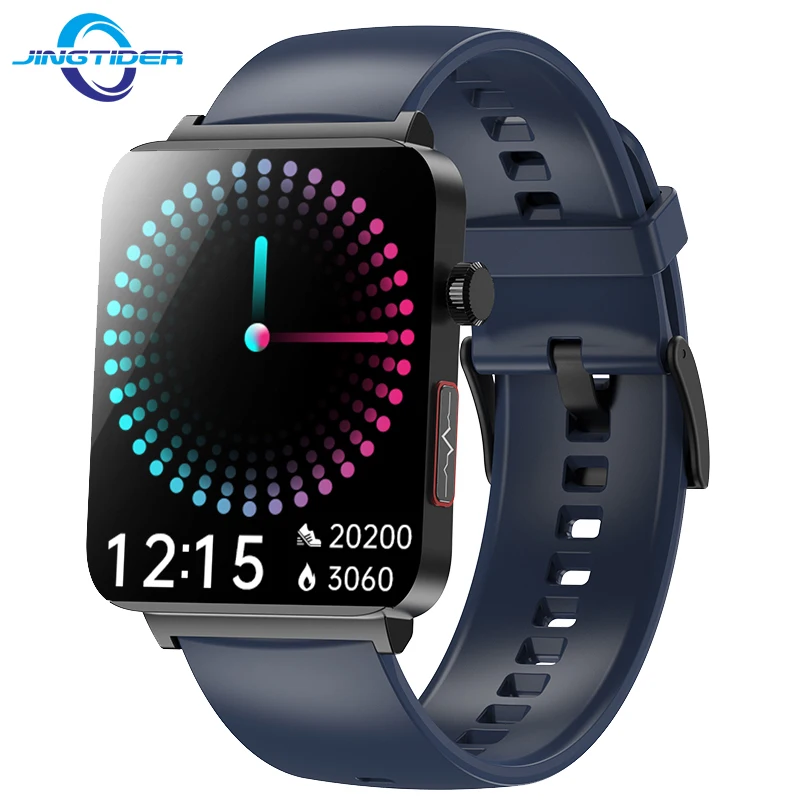 

KS03 PRO Health Smart Watch For Men Women Bluetooth Calling Fitness Tracker Smartwatch E/C/G Test Outdoor 1.96" Large Screen SOS