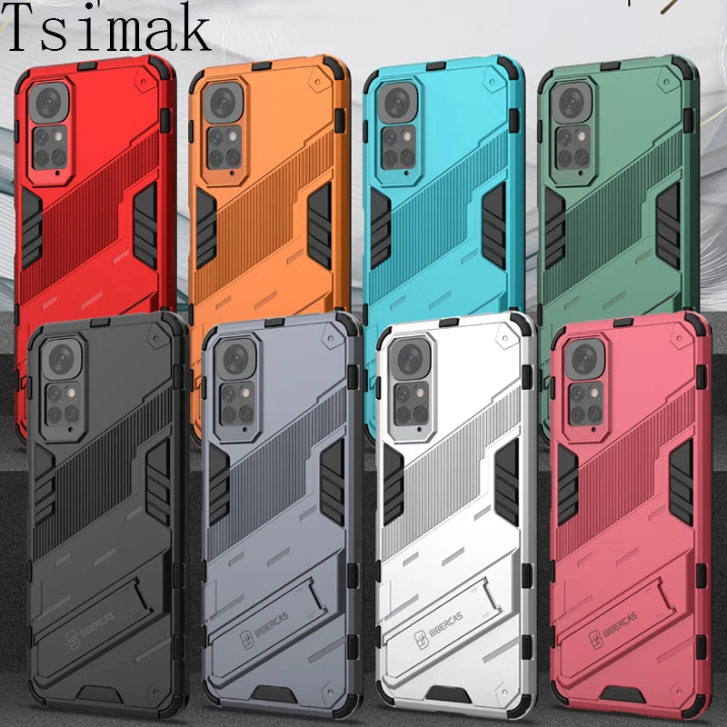 For Redmi Note 10 11 11S 10S 10A 10C Case Shockproof Armor Back Coque for Xiaomi Poco F3 F4 M3 M4 Pro X3 NFC X4 GT 4G 5G Cover