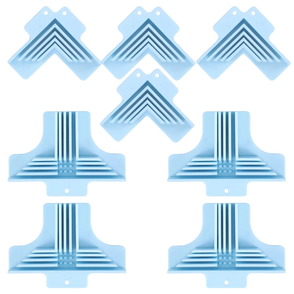 ABKY-For 1 مللي متر 1.5 مللي متر 2 مللي متر 3 مللي متر سمك ورقة عقد لصندوق اللوح الأيمن زاوية المشبك أداة-8 قطعة دليل الزاوية دائمة مجموعة