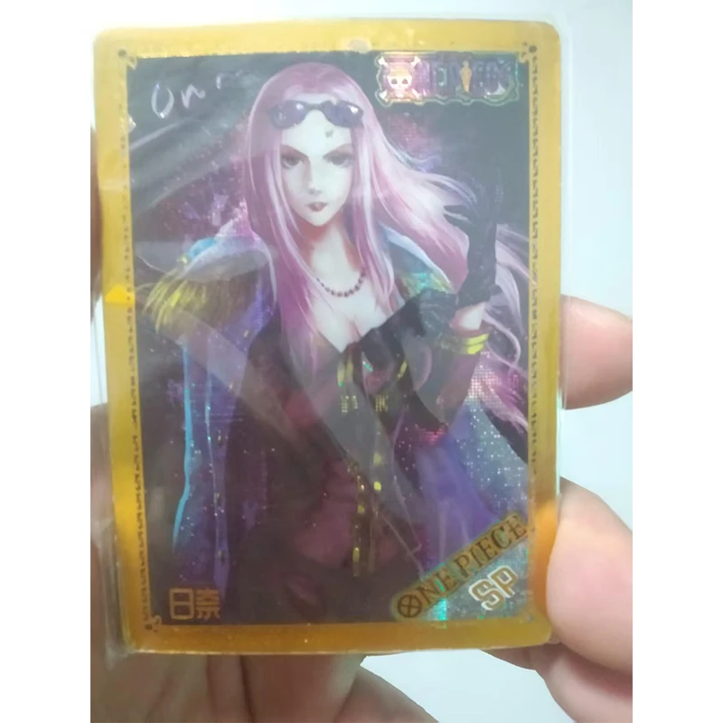 Anime One Piece SP Card Monkey D Luffy Sanji Nami Uta Boa Hancock Collectible Cards Christmas Birthday Gifts Children's Toys