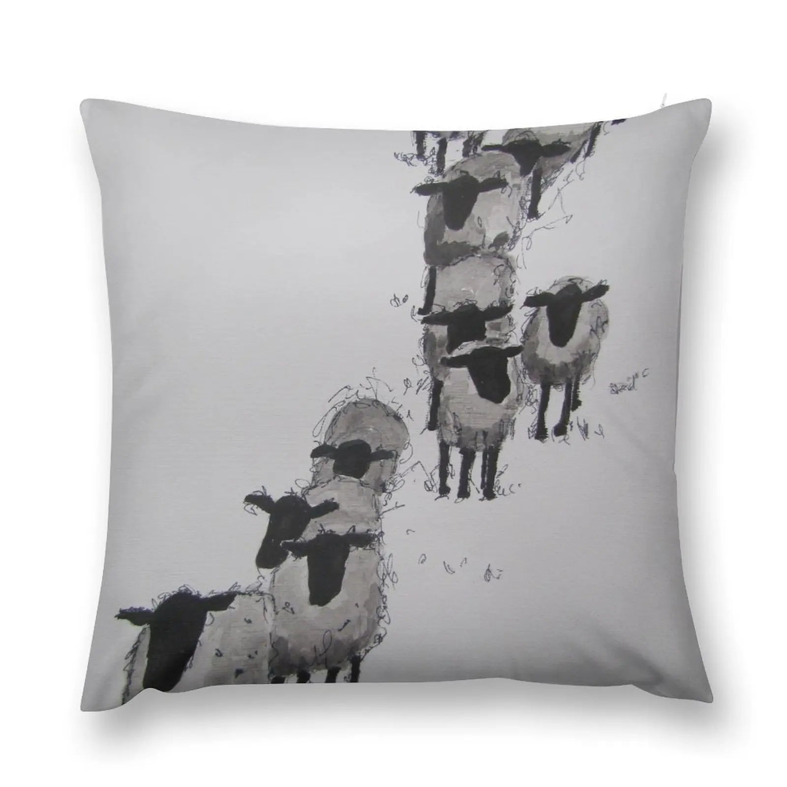 Follow the Leader Throw Pillow Cushions Home Decor Luxury Pillow Cover pillow