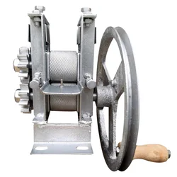 Manual Bamboo Slicing Machine Hand-cranked Bamboo Shredder Household Bamboo Chip Strip Layering Machine