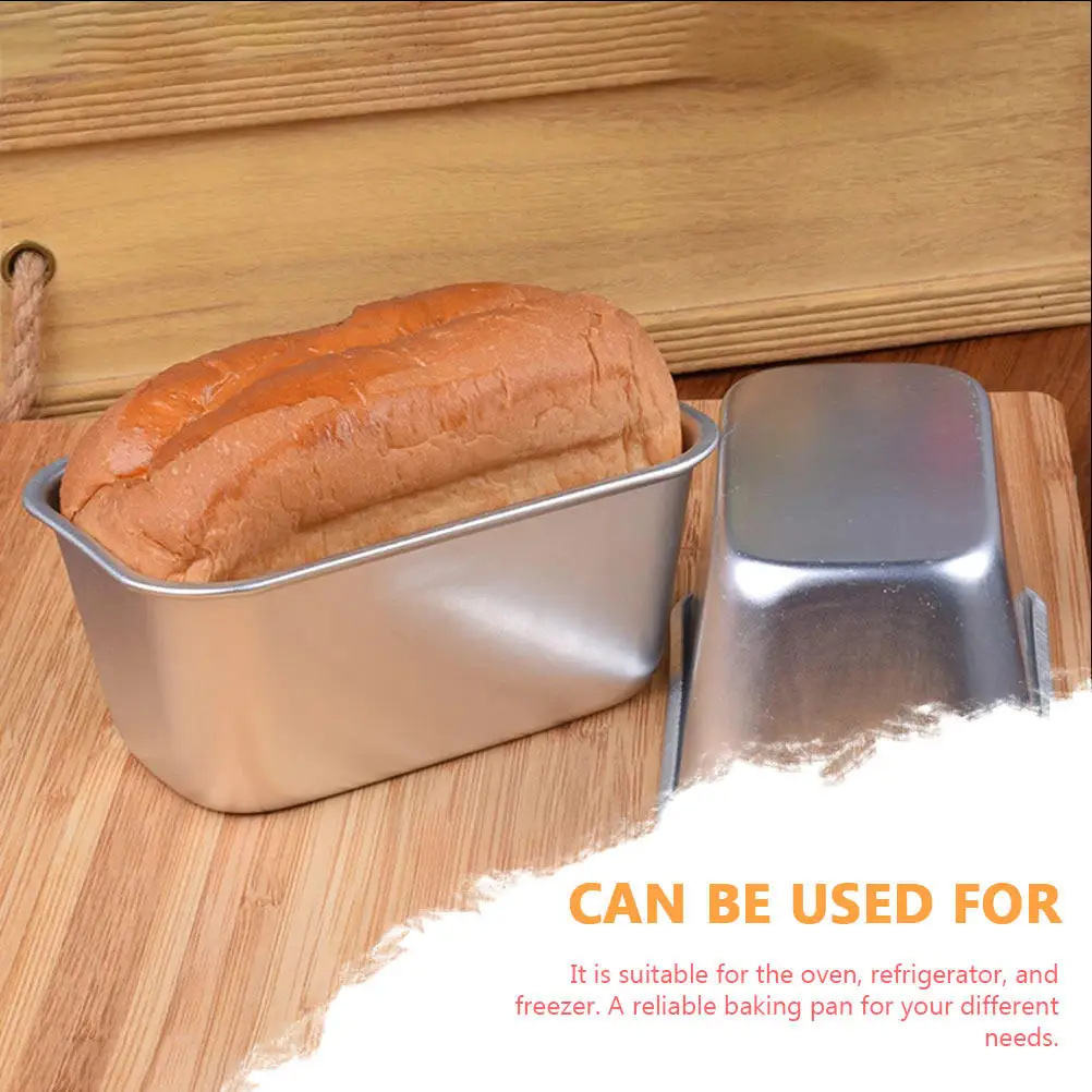1Pcs Premium Nonstick Baking Bread Mold Loaf Pan Deep Cake Tray Oven Refrigerator Freezer Compatible Scratch Bend Resistant