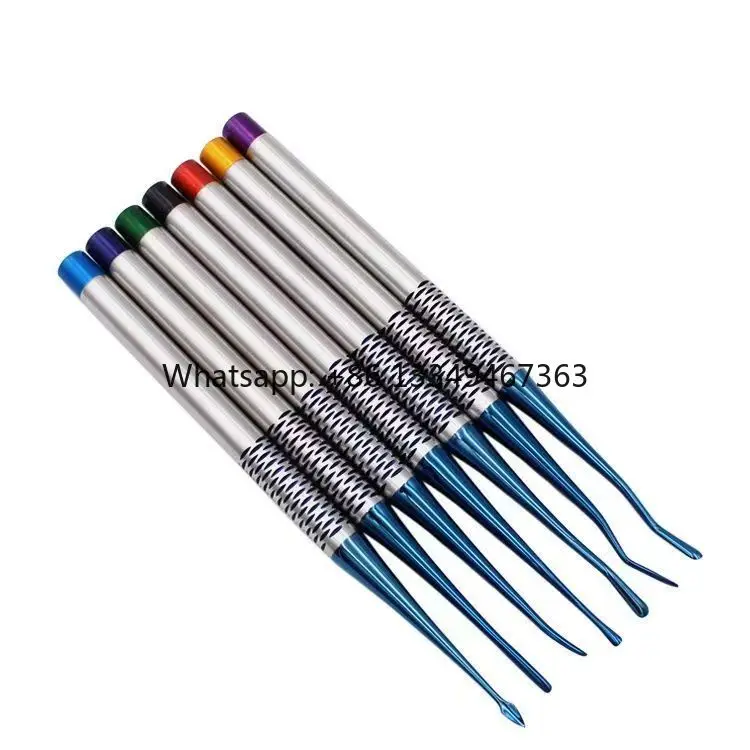 7pcs Dental minimally invasive dental forceps set, titanium alloy dental forceps, imported extraction forceps