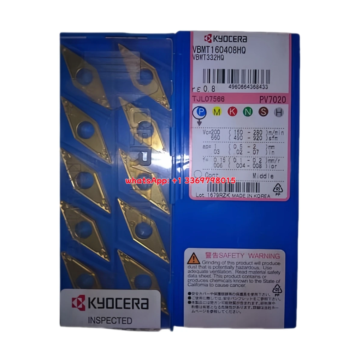 100% Original VBMT VNMG Turning Insert VBMT160408 VNMG160404 HQ GP CA5525 CA5515 Carbide Lathe Cutting Blade view 4