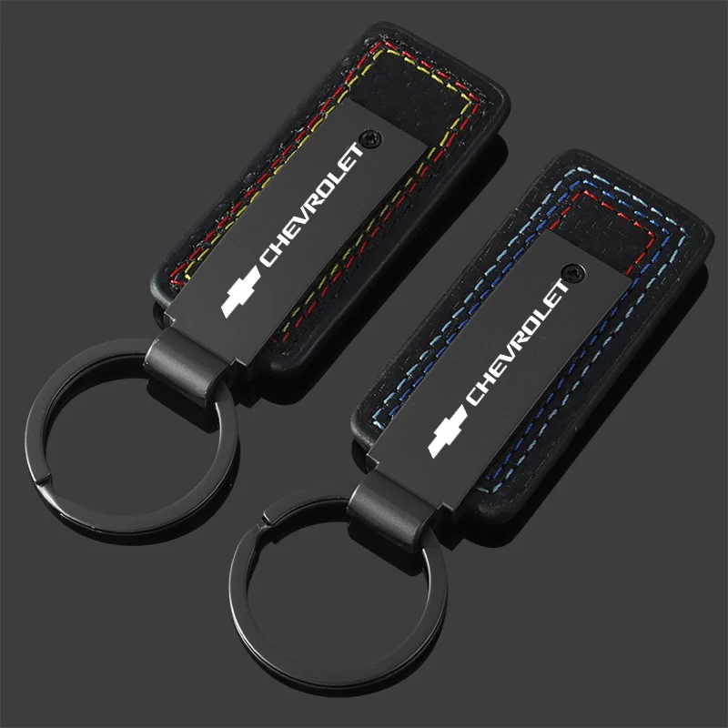 Car 3 color Keychain Logo Key Ring Chain Pendant For Chevrolet Cruze Malibu Sail Spark Captiva Equinox Trax/Tracker AVEO Lova RV