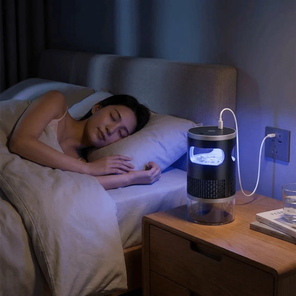 両用蚊取りランプ、妊婦にも安全な蚊よけ、ledナイトライト付きプラグイン式電気蚊取り器