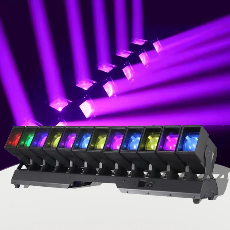 

Professional Stage Lighting Dj Stage Equipment Volero Wave Led Moving Bar 12*60W Moving Head Bar Light