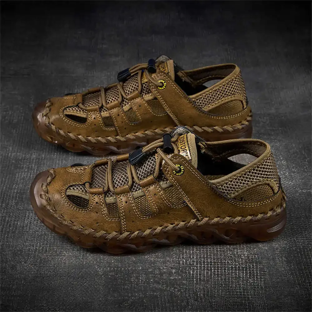 Sandalias antideslizantes de talla grande para hombre, zapatos de abuela, zapatillas de pies, deportivas Vip Link, entrenadores, Twnis Athletic, verano, 2024