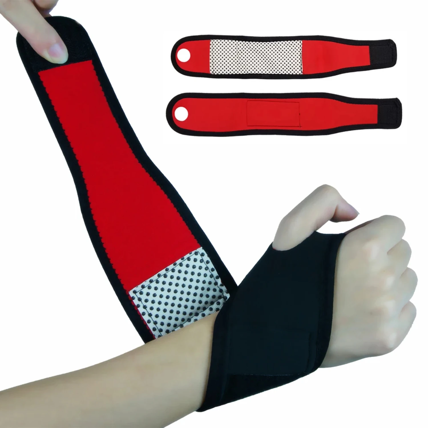 1Pc Wrist Guard Band Brace Carpal Tunnel Sprains Support Straps Gym Musculation Sports Bicycle Protect Pain Relief Wrap Bandage