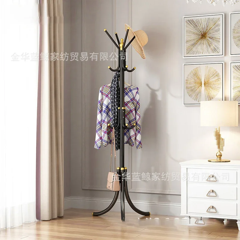 Hotel Hanging Clothes Coat Racks Holder Single Pole Luxury Clothing Rack Minimalist Premium Perchero Pared Room Decorations