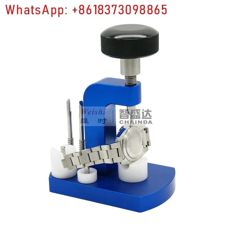 

Clocks, watch repair tools, precision pry bottom cover machine, bottom tilting machine, manual pry back