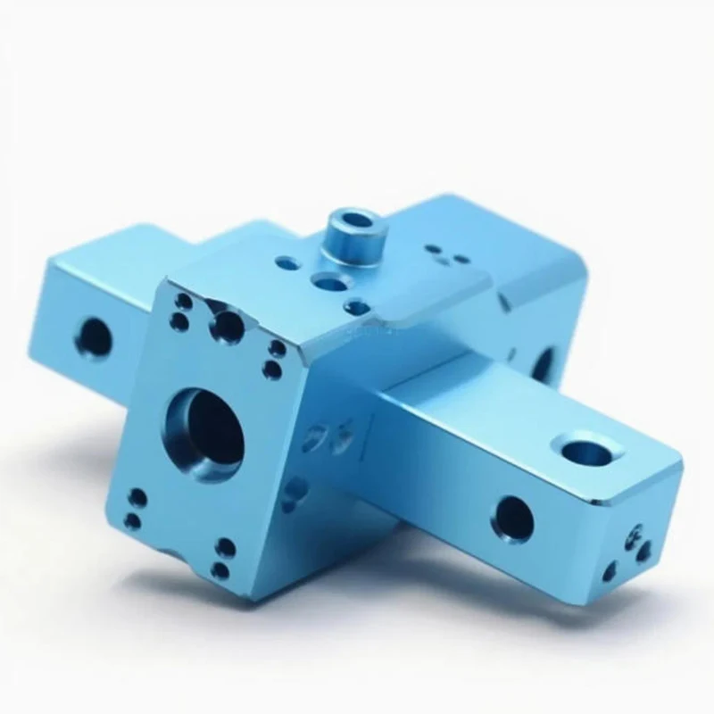 

5 Axis Machining Center 5 Axis Cnc Milling Machine Custom Anodized Colors Aluminum Alloy Multi-interface Mechanical Connectors