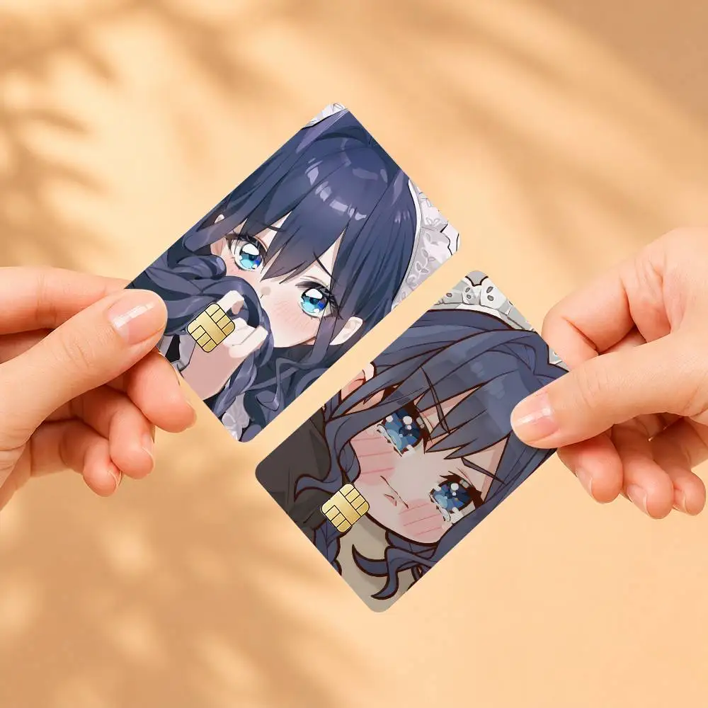 Ouro Kronii Hololive VTuber Cute Sticker Film Tape Skin for Credit Card Debit Card Waterproof Stickers