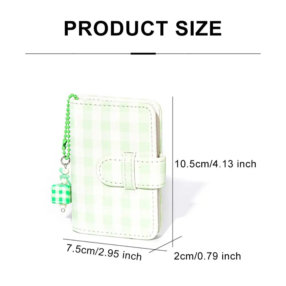 28 Pockets 3 inch Photo Album PU with Pendent Picture Storage Case Universal Grip Texture for Fujifilm Instax Mini 12/11/9