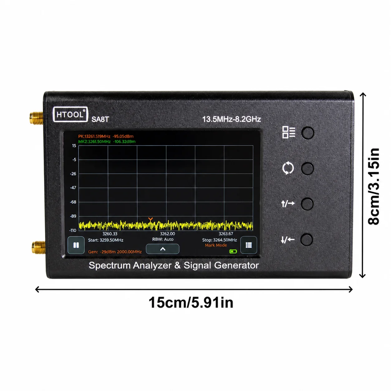 Portable Spectrum Analyzer and - Signal Generator Spectrum Analyzer recension och pris