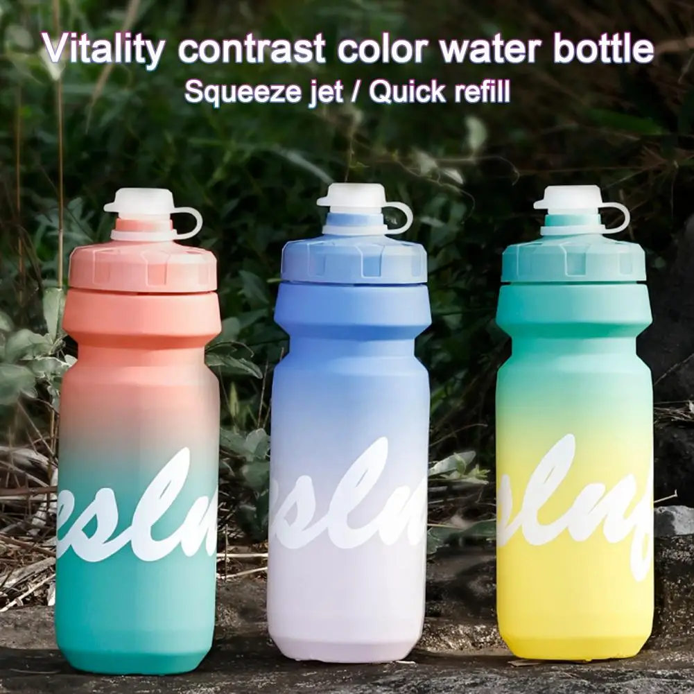 Outdoor Water Container 650ml Leak Resistant Cycling Water Bottle for Exercise Hydration Bpa Free Workout Hydration for Outdoor