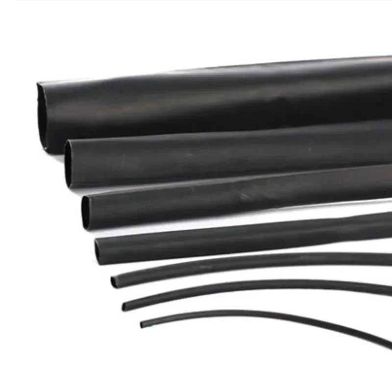 2:1 Black 1 2 3 5 6 8 10mm Diameter Heat Shrink Heatshrink Tubing Tube Sleeving Wrap Wire Sell DIY Connector Repair image 4