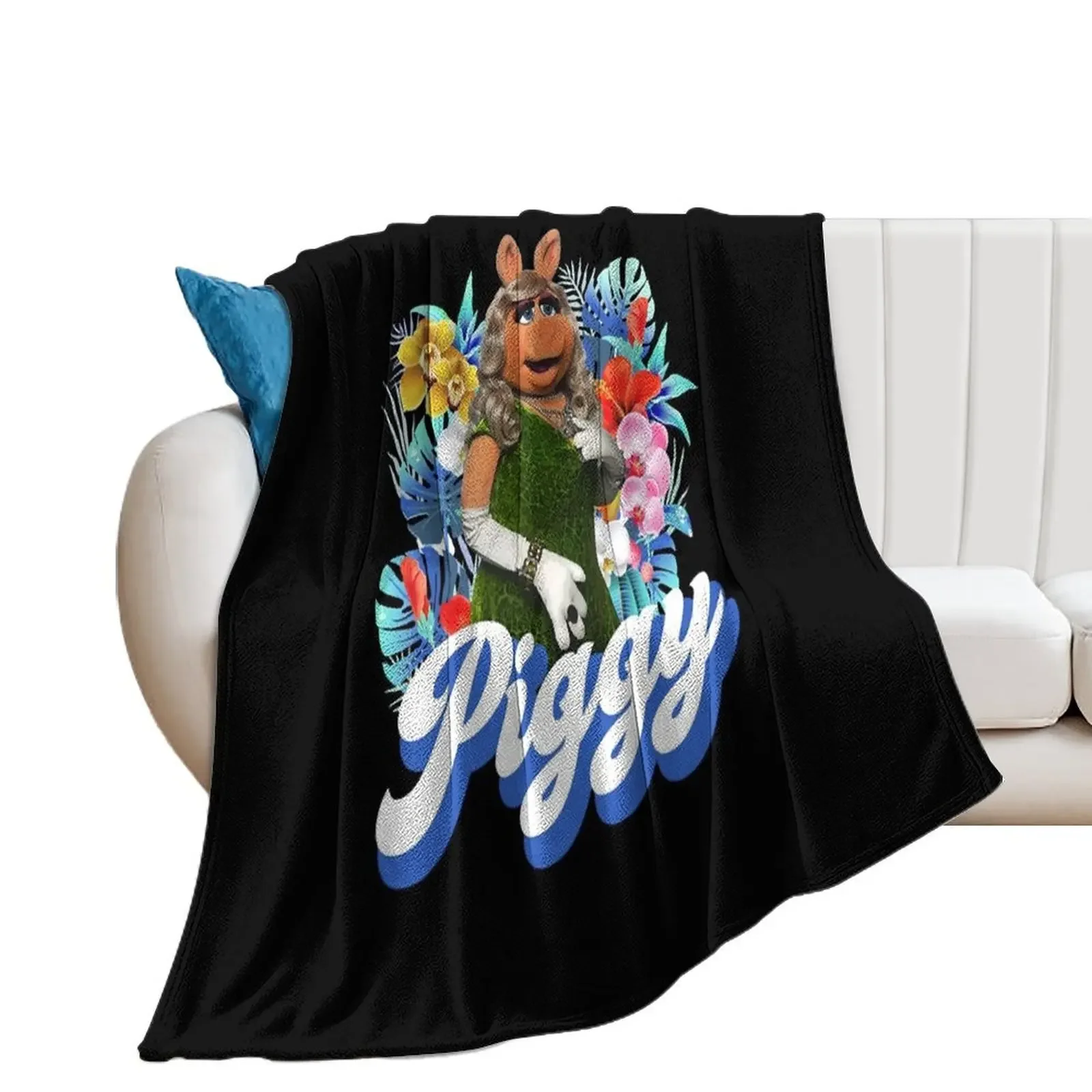 Miss Piggy Throw Blanket warm winter Tourist Blankets