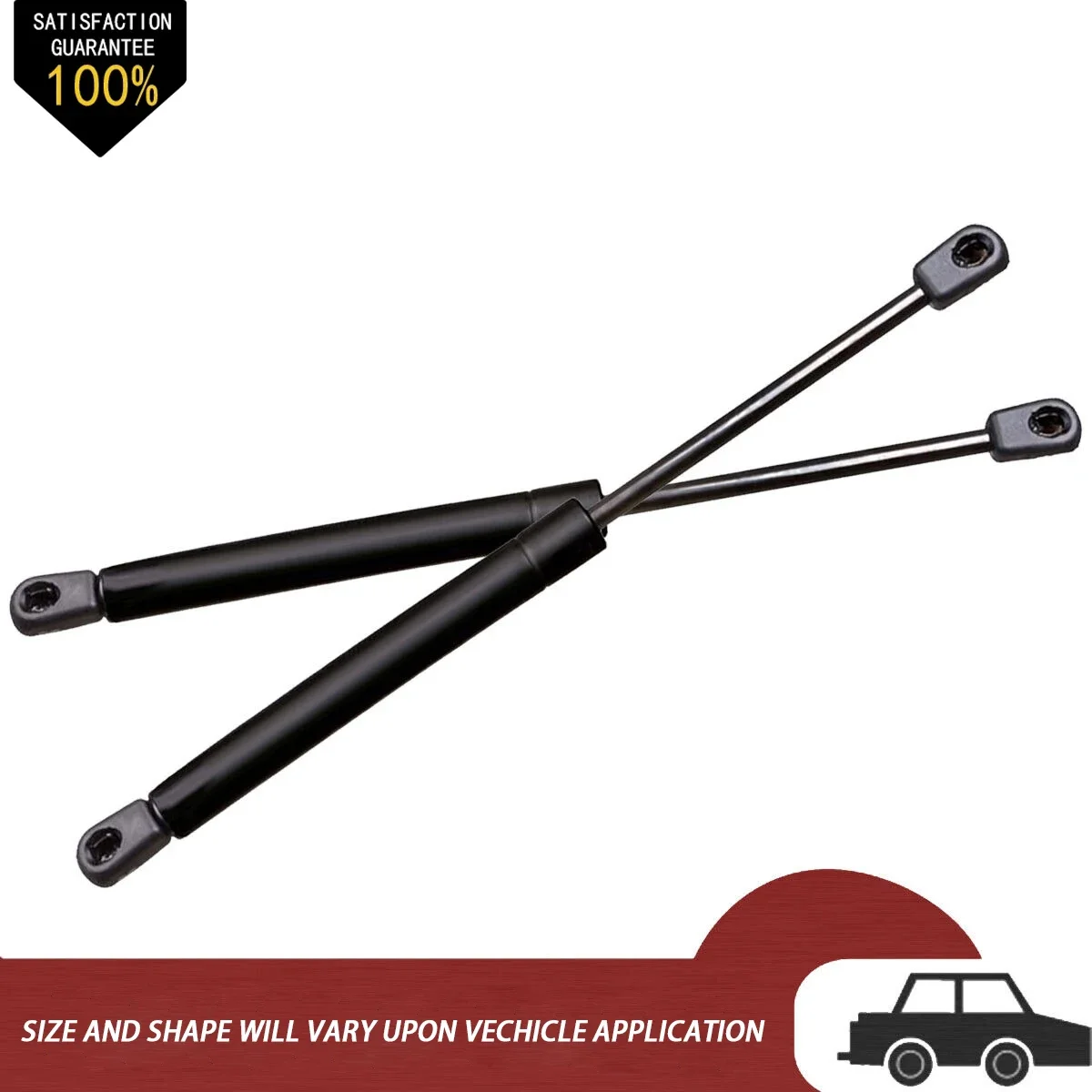 2 Pcs PM3316 Rear Liftgate Lift Supports Gas Struts for 2013 - 2014 Hyundai Santa Fe Extended Length 19.5 Inch