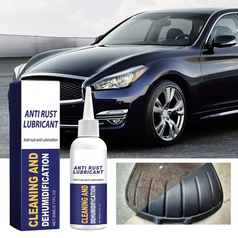 80ml Multifunctionele Auto Anti-Roest Remover Onderdelen Onderhoudsmiddel Cleani Ontroesten Spray Cleaner Universele Metalen Roest Remover