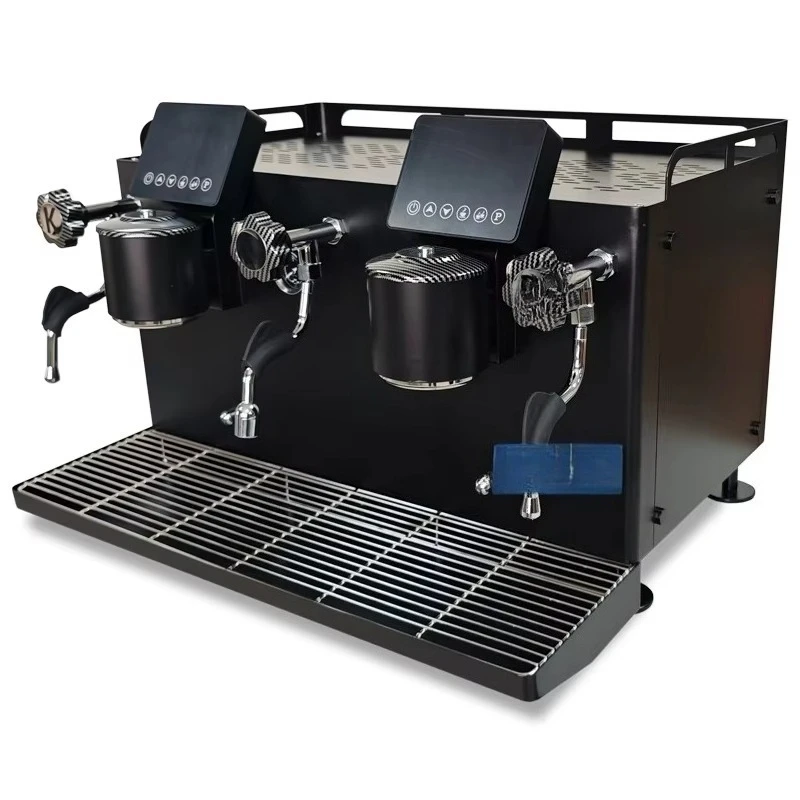 9 Bar Steam Coffee Espresso Machine Coffee Shop Use Dual Boiler Stainless Steel Coffee Machine