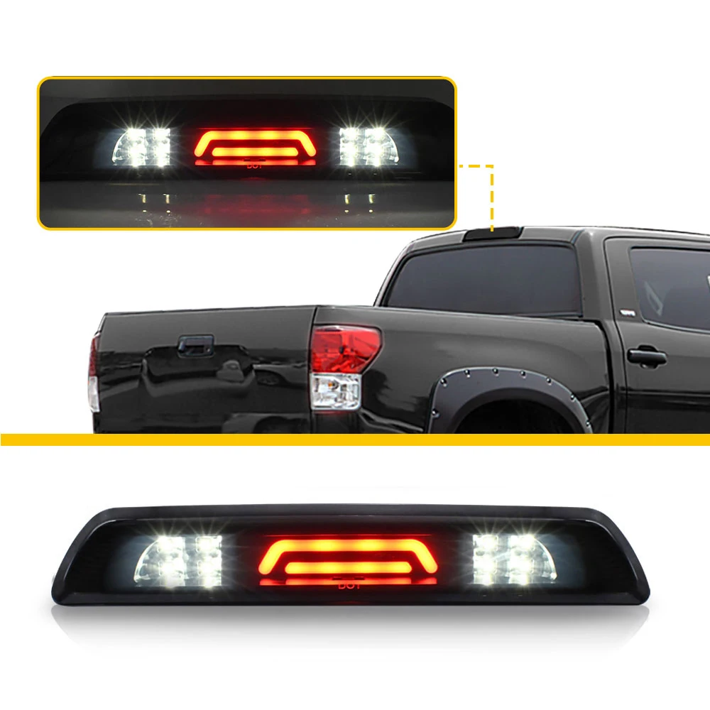 

For Toyota Tundra 2007-2018 Third 3rd Tail Brake Light Reverse Cargo Lamp High Mount Pickup Taillight Stop Rear Lamp Accessories