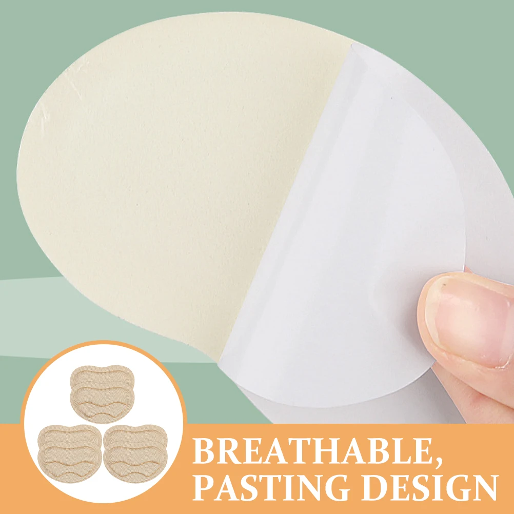 

3Pairs Heel Stickers Breathable Comfortable Anti-Wear Pads Shoe Heel Protectors Pain Relief Inserts for Women Men
