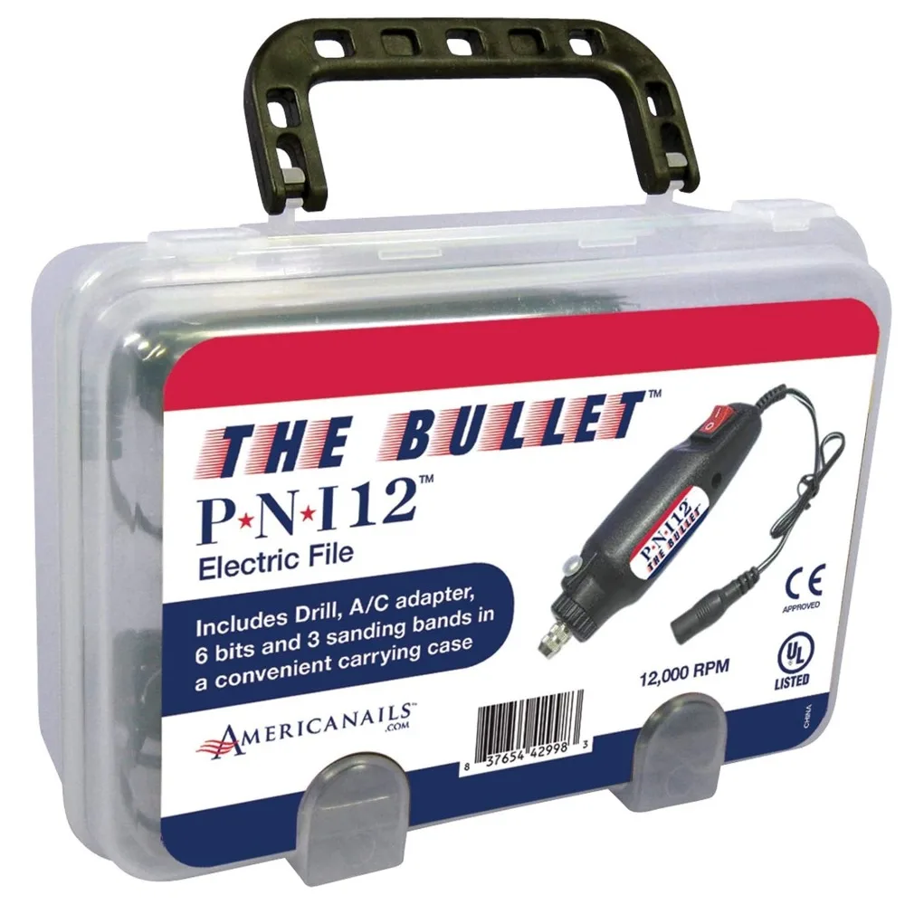 

Americanails PNI12 Bullet Electric File Kit