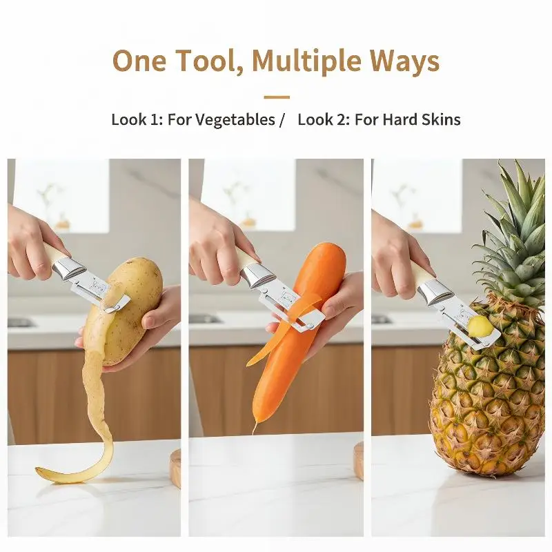 Kitchen Vegetable Peeler Multi-Function Sugarcane Vegetable Potato Pumpkin Peeler Kitchen Tool