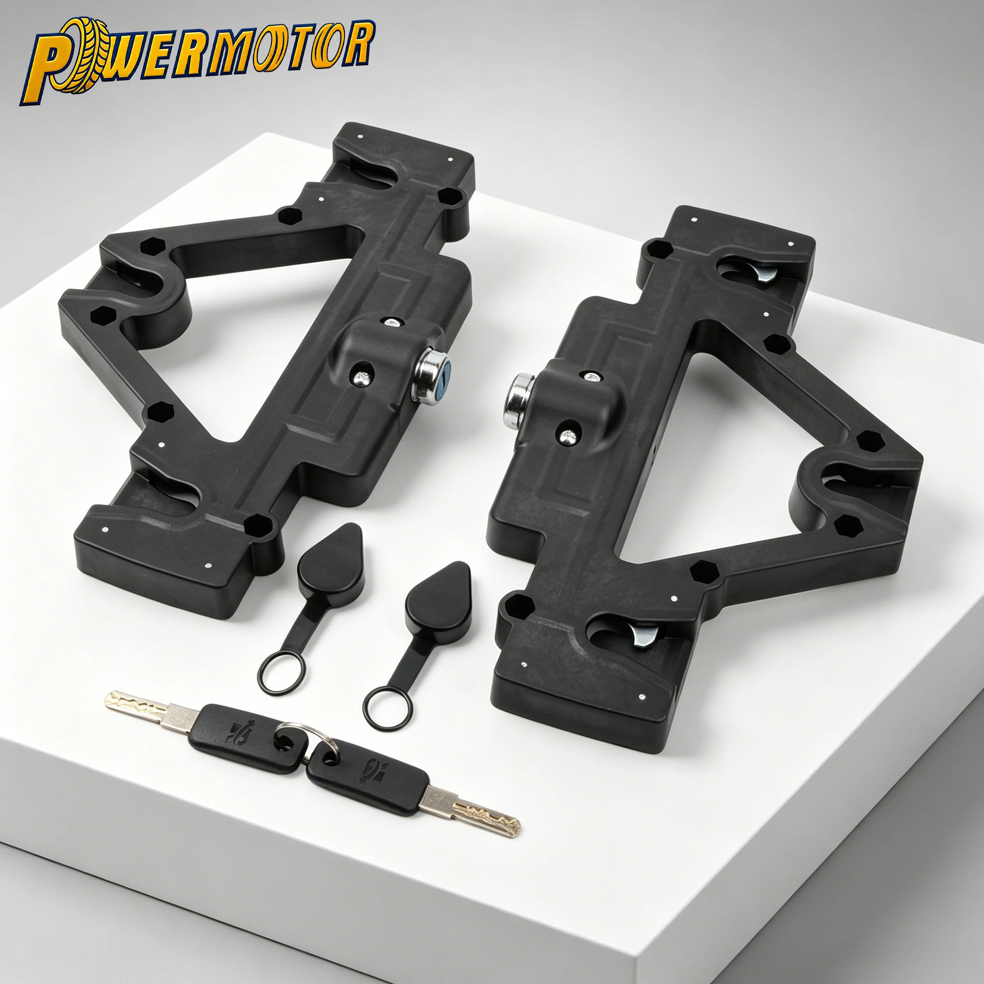 

Universal Motorcycle Luggage Side Box Locking Brackets Saddlebag Quick Release Locking Brackets Side Bag Quick Lock Accessories
