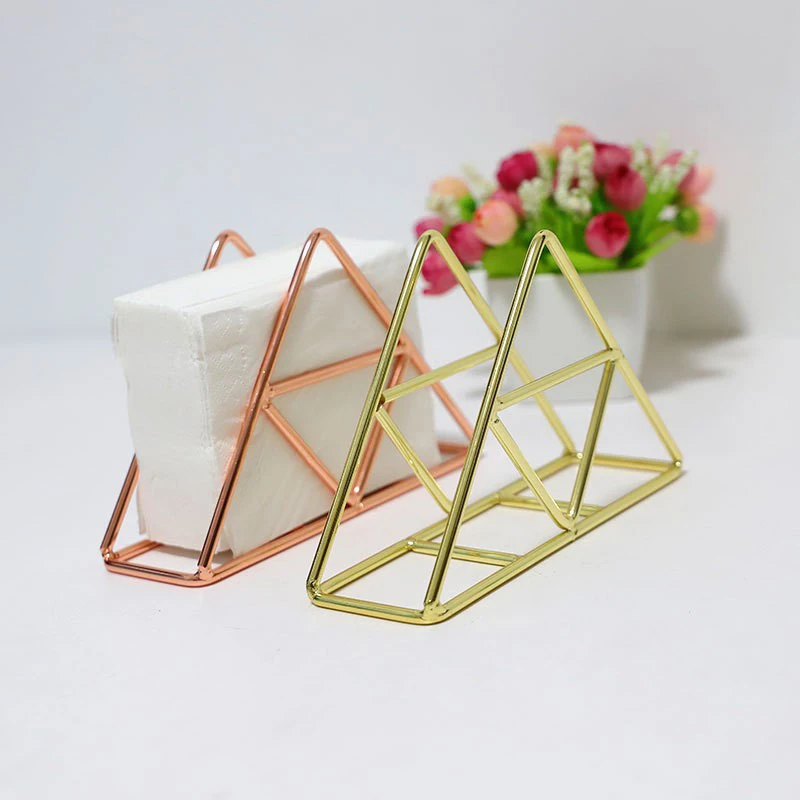 1PC Simple Creative Towel Rack Table Napkin Holder For Hotel Restaurant Coffee Shop Napkin Clip Rack Box Serviette Holder Tissue