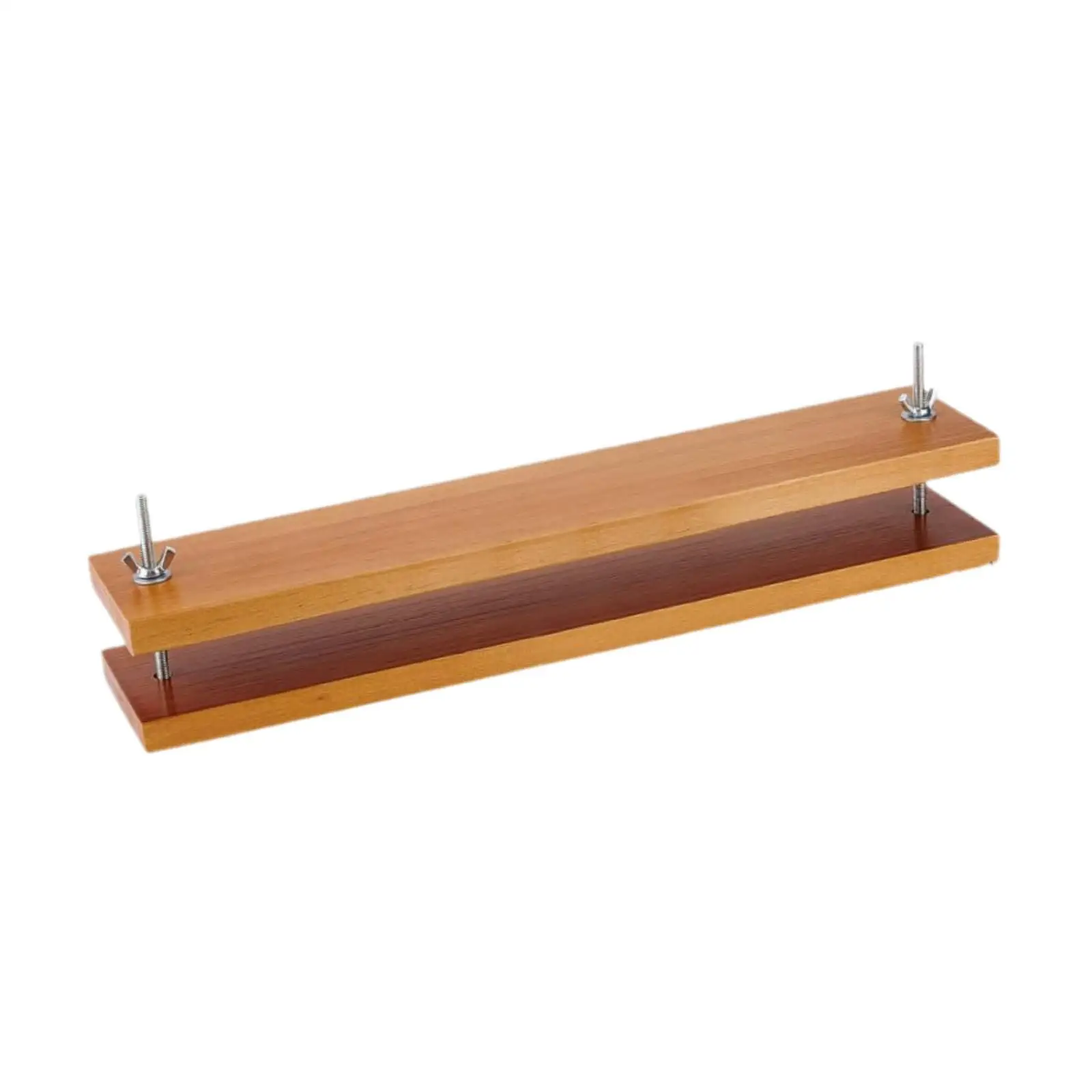 Wooden Bookbinding Press Convenient to Use Practical Wooden Book Press Binding Press for School Desktop Home Scrapbooking Tags