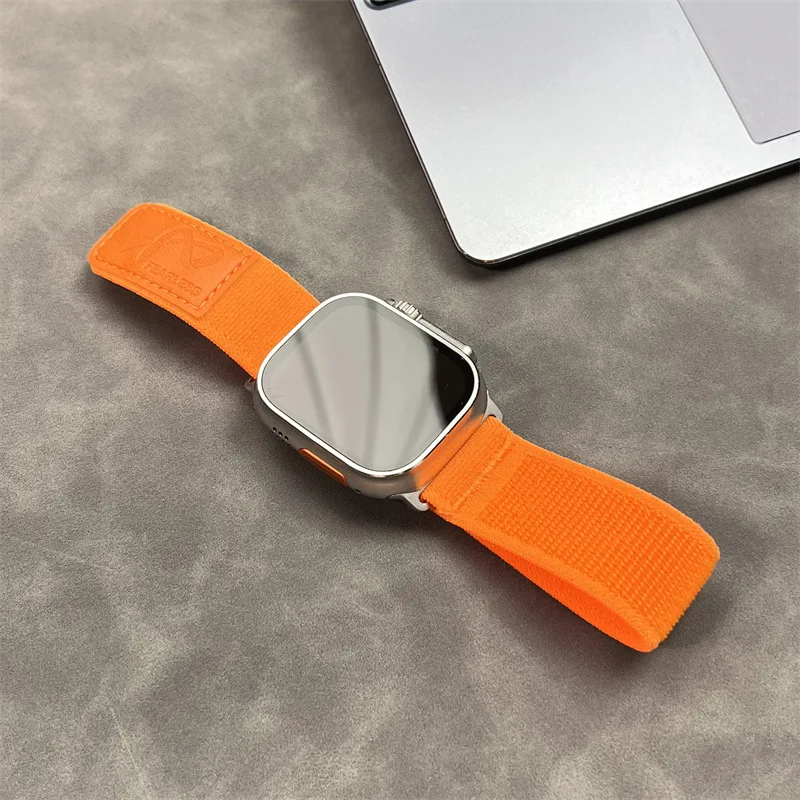 Pasek Trail Loop do Apple Watch Band 49 mm 45 mm 44 mm 42 mm 41 mm 40 mm 38 mm Nylonowa bransoletka iWatch Series 9 8 7 6 5 4 SE Ultra bands