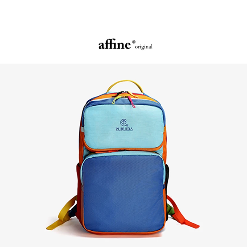 

2025 New Outdoor Women's Bapa Large Capaci Contrast Color Design Hiking Mountain Climbing Bag Casual Nylon oulder Bag