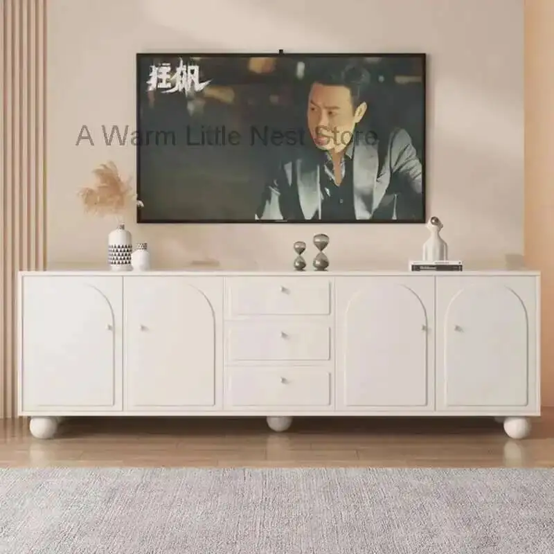 

Display White Shelf Tv Table Entertainment Luxury White Dressers Wood Speaker Tv Stands Universal Muebles Bedroom Furniture