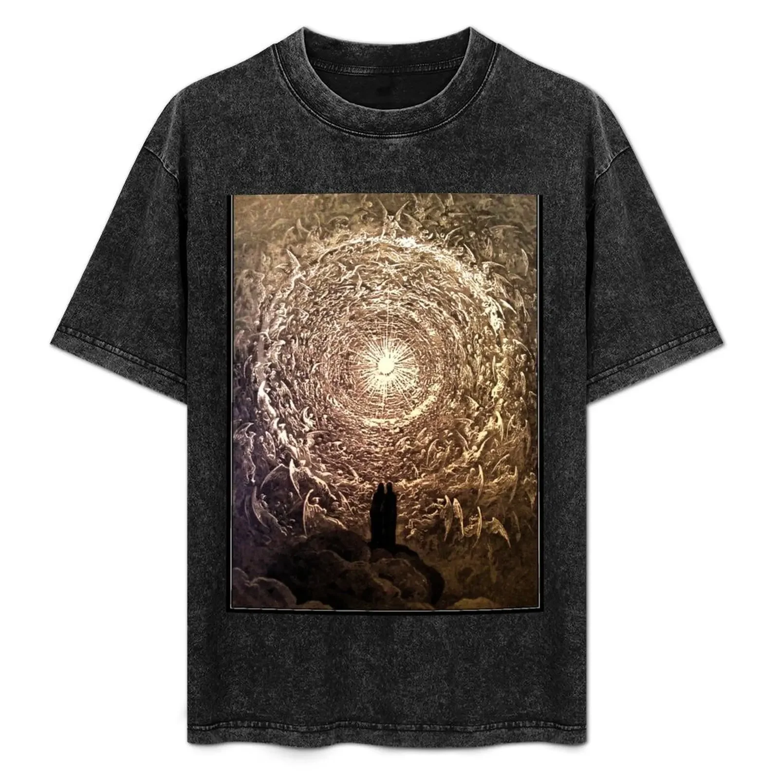 

Circle of Angels - Gustave Doré T-Shirt graphic t shirts for man man t shirt cotton high quality T-Shirt