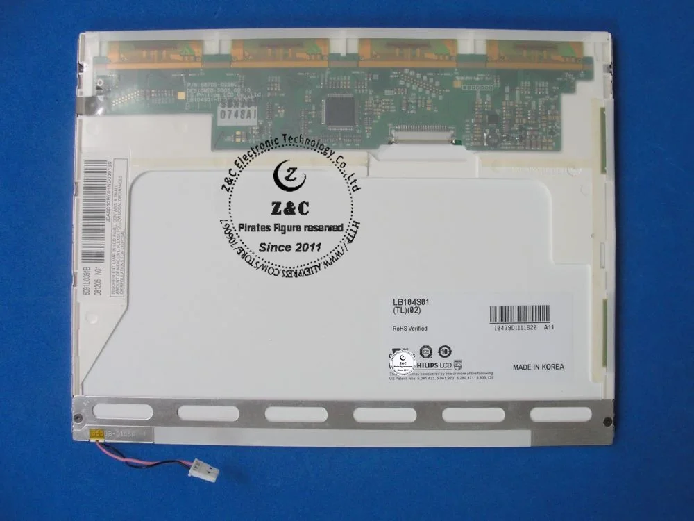 

LB104S01(TL)(02) LP104S5 C1 LP104S5(C1) LB104S01(TD)(01) LB104S01 (TD)(02) Новый оригинальный ЖК-дисплей с диагональю 10,4 дюйма для Mindray MEC1000/ PM9000 Pati