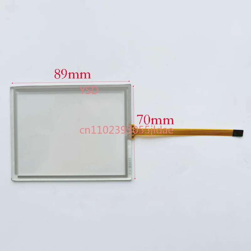 High Precision Resistive Touch Screen Digitizer Glass Panel 89*70mm Display Accessory