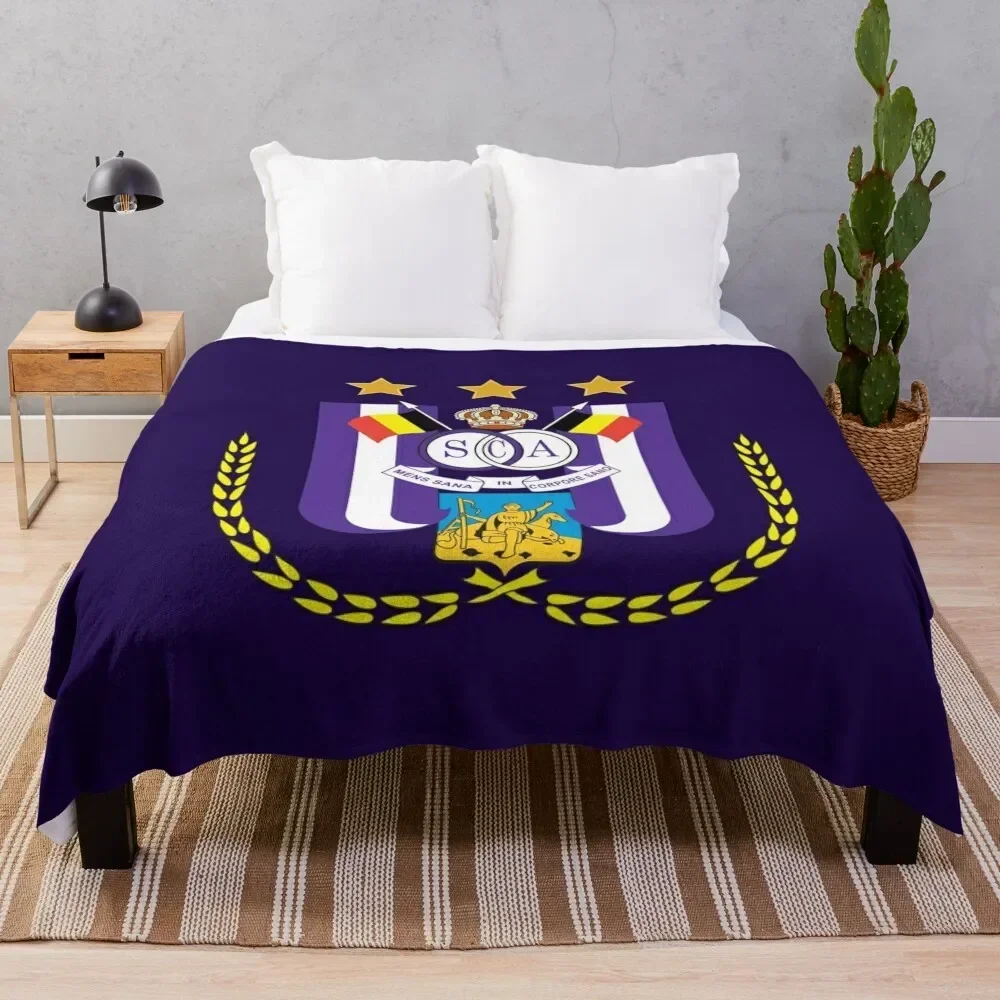 

Anderlecht Throw Blanket Thermals For Travel Decorative Sofa Sleeping Bag Furry Blankets