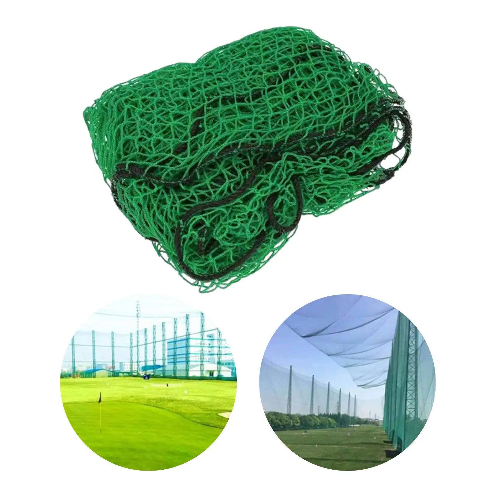 Portable Golf Net Practice Heavy Duty Mesh Training Screen Net for Backyard Sports and Indoor Use