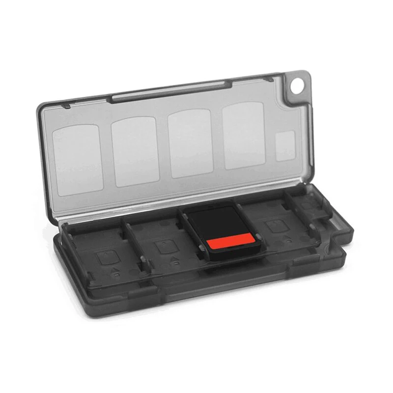 حافظة بطاقات الألعاب المحمولة 8 في 1 من DATA FROG لوحدة التحكم في صندوق تخزين وحامل خرطوشة وإكسسوارات السفر