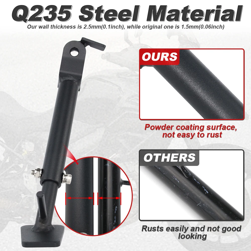 Motorcycle Adjustable Kickstan - огляд і ціна Kickstand Adjustable