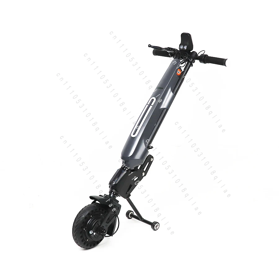 Electric Cargo Bike 36V 7.8AH Power Folding Wheelchair Bike Portable Lightweight Handbike Scooter Adjustable Handlebar
