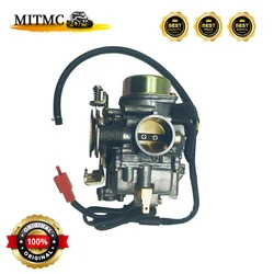 CARBURETOR ASSY (BOTTOM PULL CABLE TYPE) For Linhai 260 300  ATV  QUAD GO KART 23301